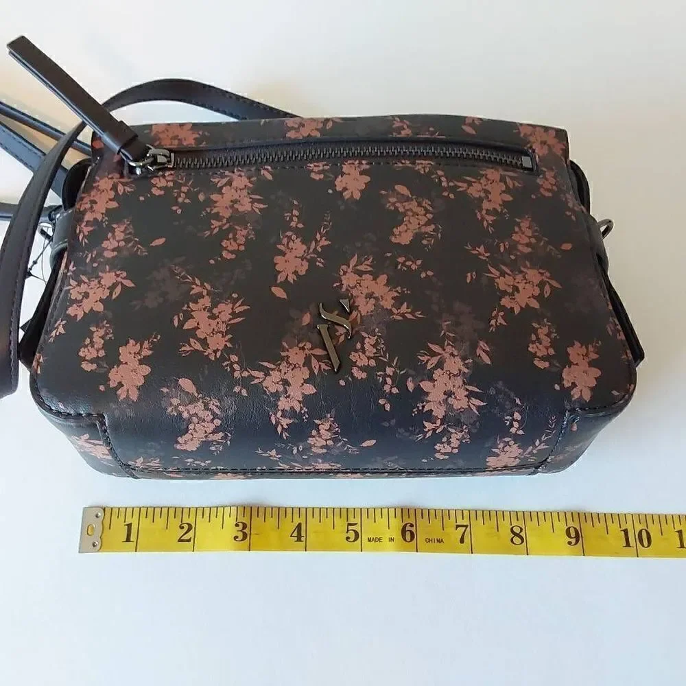 Simply Vera Sintra Crossbody Black/Brown New